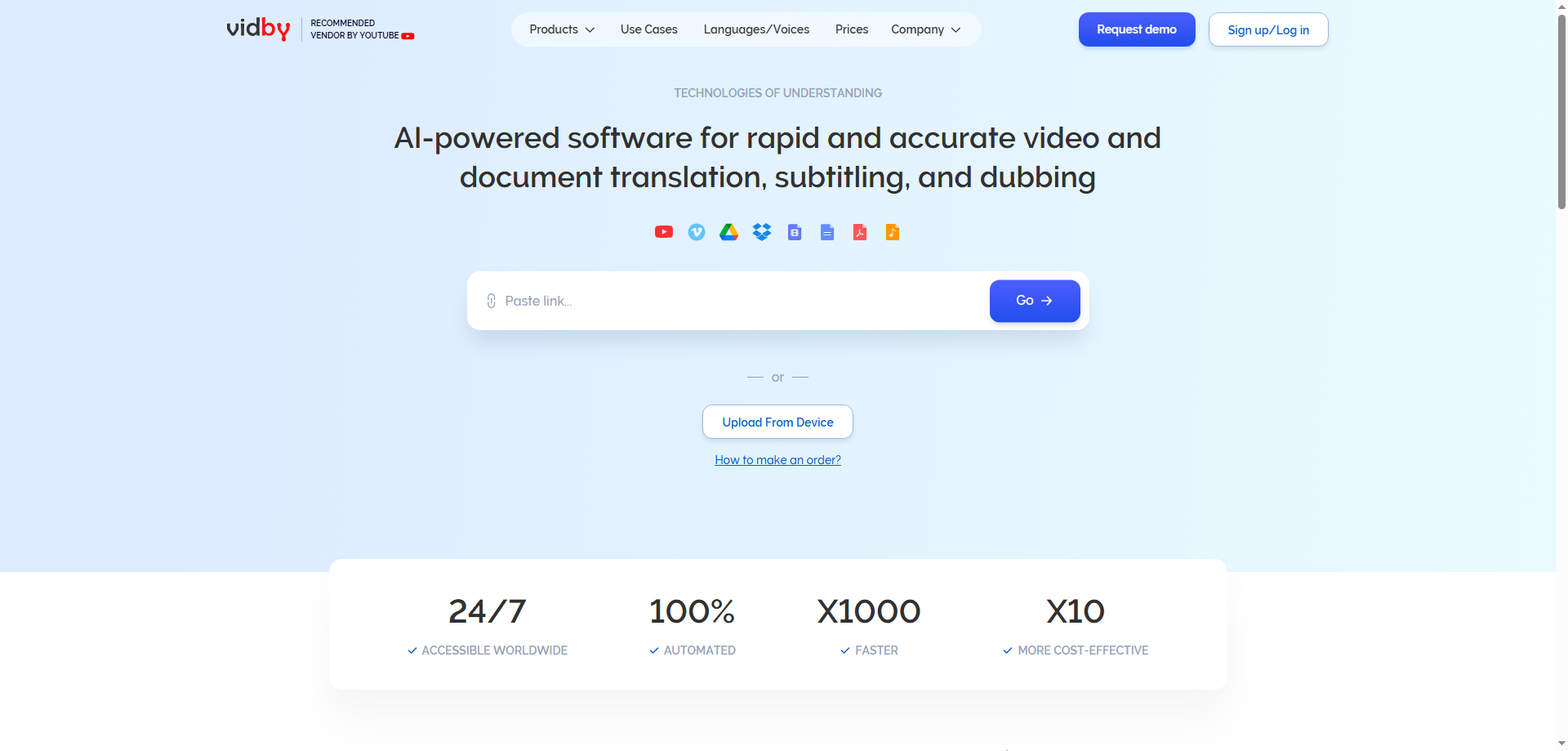 Expand Your Global Reach with Vidby – AI Translation, Dubbing, and Subtitling Solutions for Videos